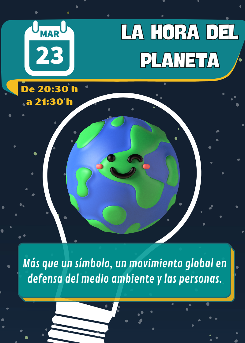 infografía la hora del planeta